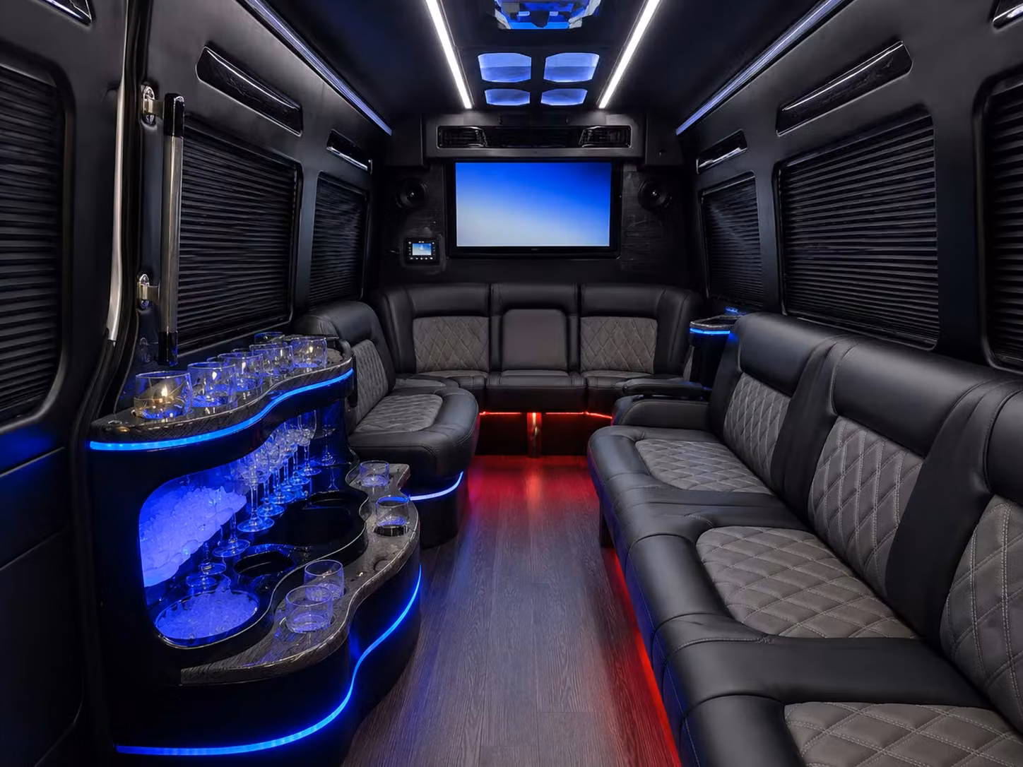 forget coordinating carpools on prom night one bus keeps everyone together
