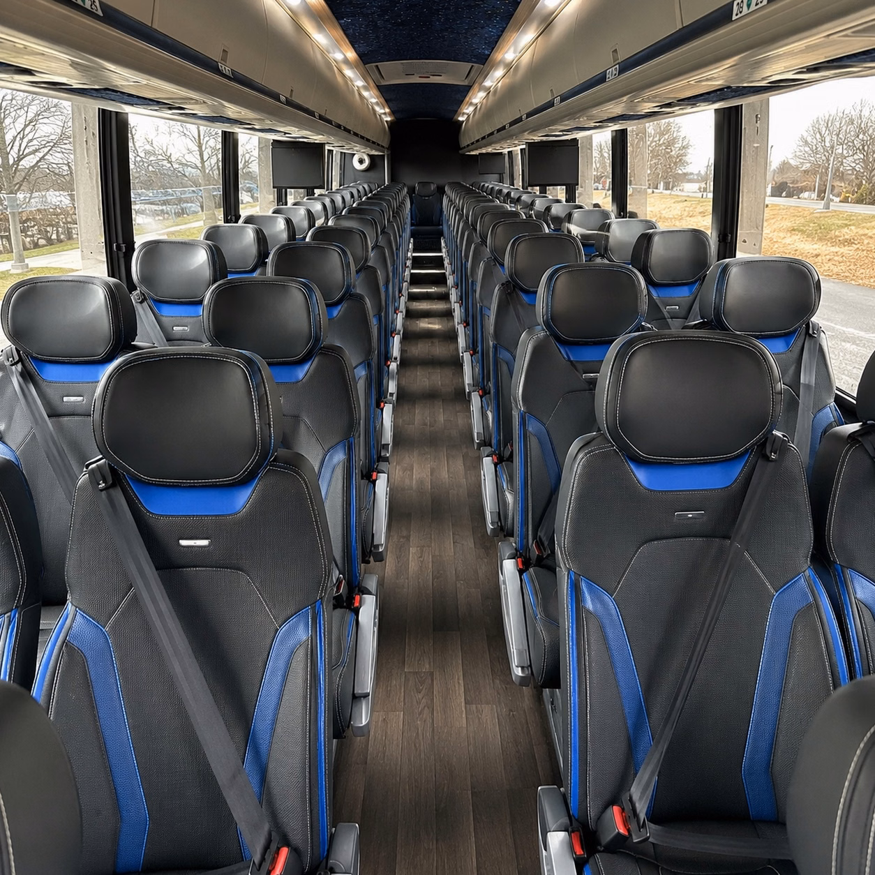 hemet charter bus interior gallery