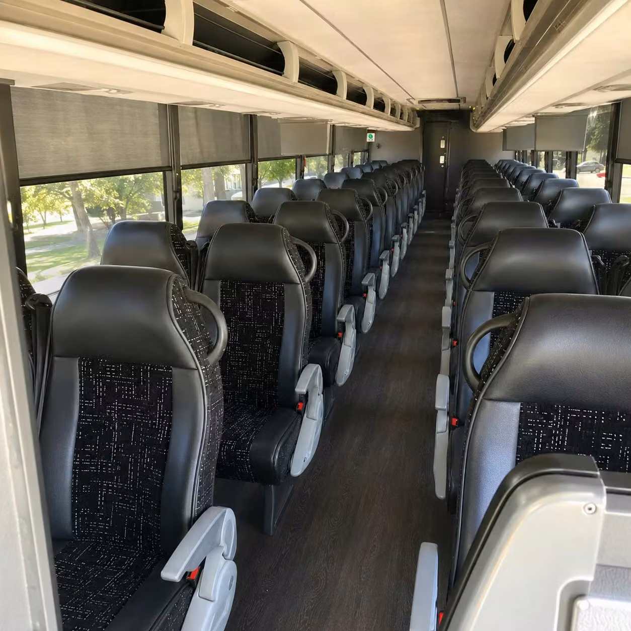 hemet charter bus rental inside